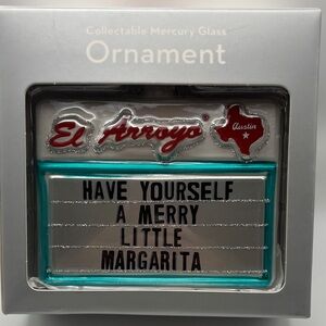 El Arroyo Collectable Mercury Glass Ornament